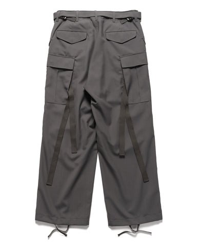 Sacai Suiting Pants Black Taupe, Bottoms