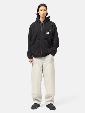 sacai x Carhartt WIP Cotton Jersey Hoodie Black, Sweatshirts