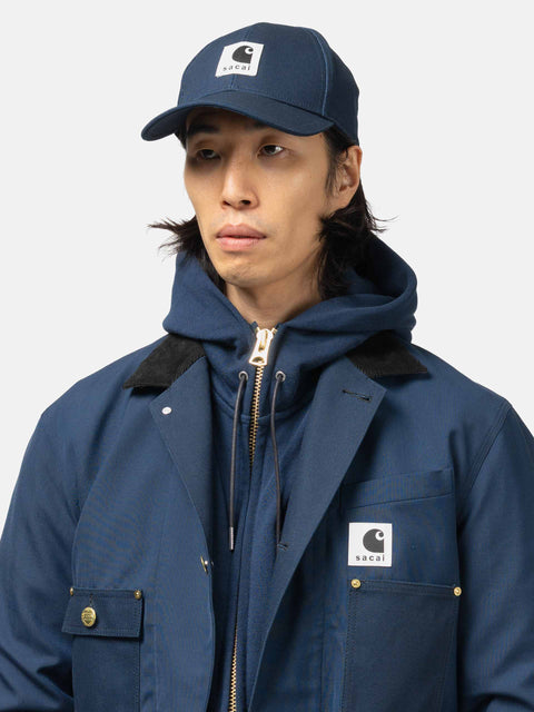 sacai x Carhartt WIP Duck Cap Blue, Caps