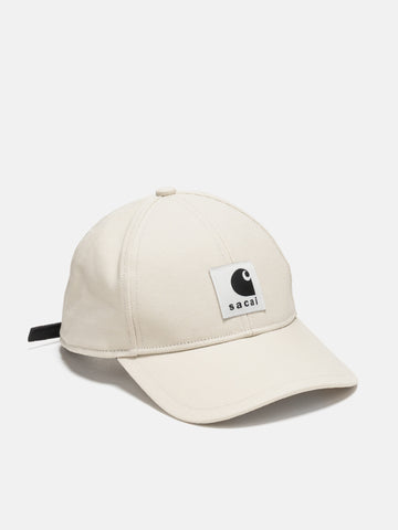sacai x Carhartt WIP Duck Cap Ivory, Caps