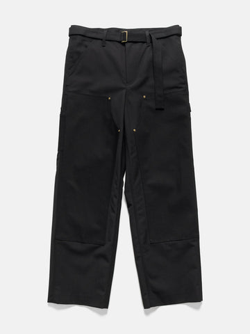 sacai x Carhartt WIP Duck Pants Black, Pants