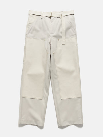 sacai x Carhartt WIP Duck Pants Ivory, Pants