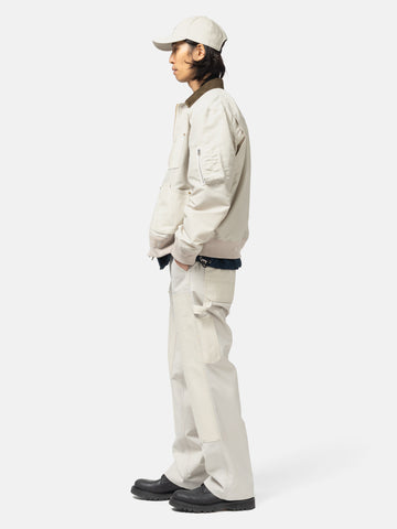 sacai x Carhartt WIP Duck Pants Ivory, Pants