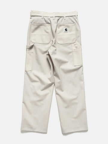 sacai x Carhartt WIP Duck Pants Ivory, Pants