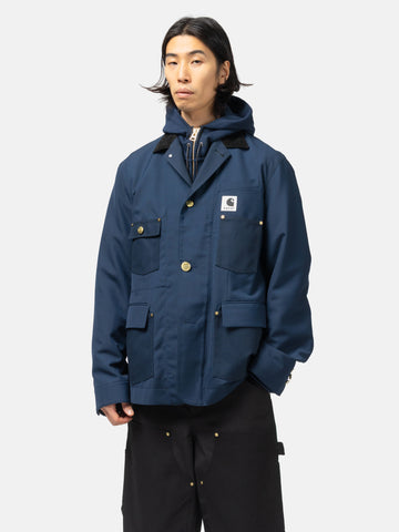 sacai x Carhartt WIP Suiting x Duck Jacket Blue, Jackets