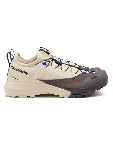 Salomon Advanced Alpinway Advanced Almond Milk / Plum Kitten / Clematis Blue, Footwear