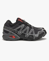 Salomon Speedcross 3 GTX Black / Asphalt / Flame Scarlet, Footwear