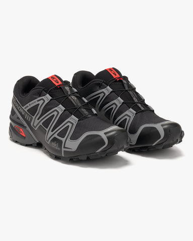 Salomon Speedcross 3 GTX Black / Asphalt / Flame Scarlet, Footwear