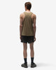 Satisfy AuraLite Tech Singlet Army Green, T-Shirts