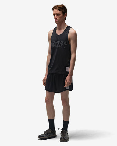 Satisfy AuraLite Tech Singlet Black, T-Shirts