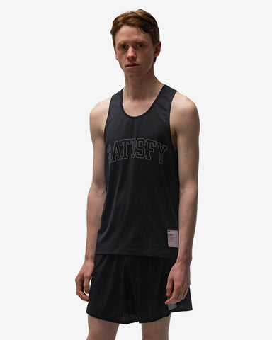 Satisfy AuraLite Tech Singlet Black, T-Shirts