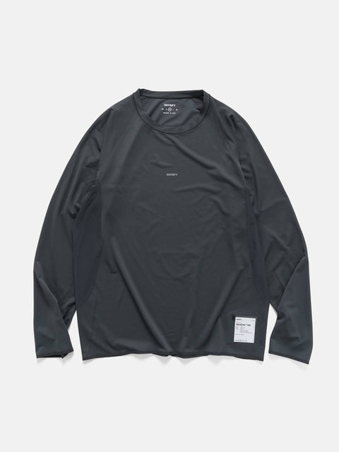 Satisfy AuraLite UV Long Tee Black, T-Shirts