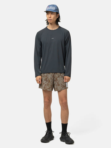 Satisfy AuraLite UV Long Tee Black, T-Shirts