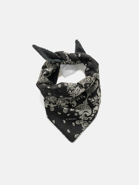 Satisfy FuzzFleece™ AD Bandana Black, Bandanas