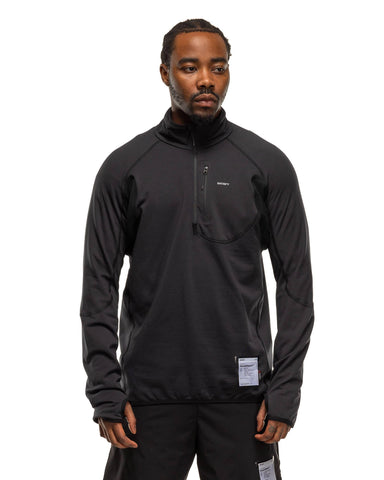 Satisfy Ghostfleece Half-Zip Black, Sweaters