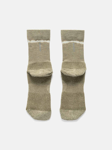 Satisfy Merino Nylon Tube Socks Tie Dye Covert Green, Socks