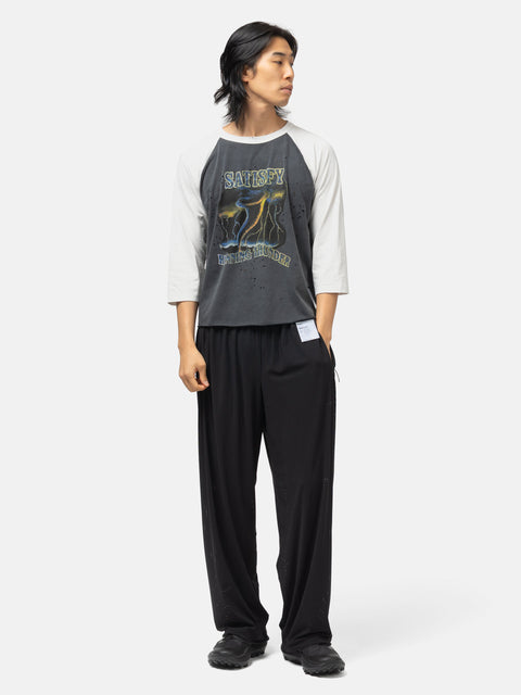 Satisfy MothTech™ Baseball Tee Off-White, T-Shirts