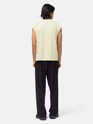 Satisfy MothTech™ Muscle Tee Aged Transparent Yellow, T-Shirts