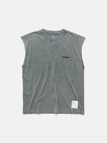 Satisfy MothTech™ Muscle Tee #1 Faded Black, T-Shirts