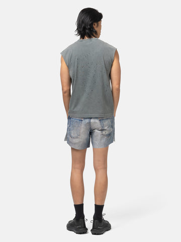 Satisfy MothTech™ Muscle Tee #1 Faded Black, T-Shirts