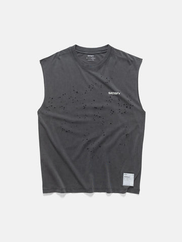 Satisfy MothTech Muscle Tee #2 Faded Black, T-Shirts