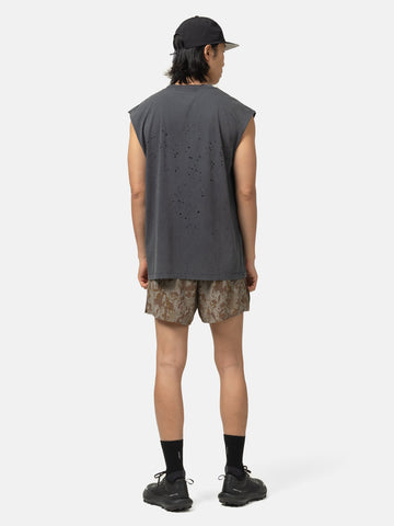 Satisfy MothTech Muscle Tee #2 Faded Black, T-Shirts