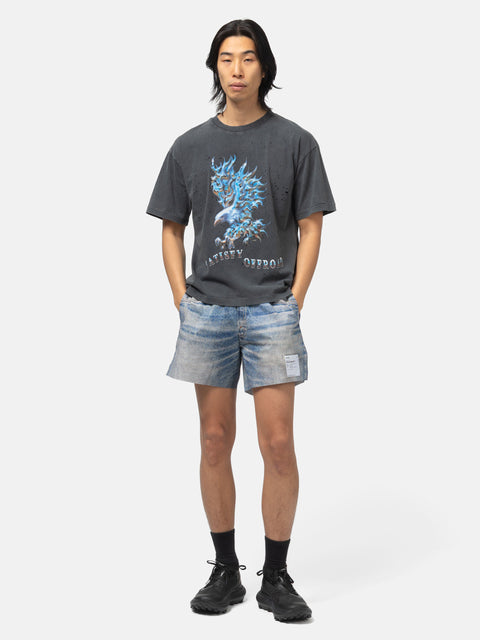 Satisfy MothTech™ T-Shirt #1 Aged Black, T-Shirts