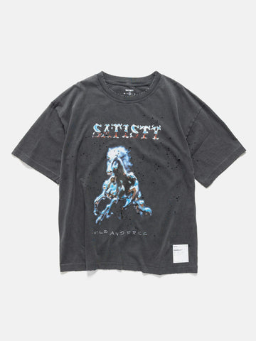 Satisfy MothTech™ T-Shirt #2 Aged Black, T-Shirts