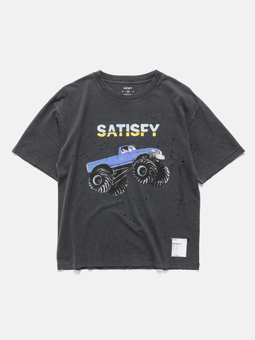 Satisfy MothTech™ T-Shirt #3 Aged Black, T-Shirts