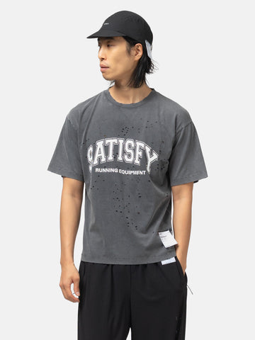Satisfy MothTech T-Shirt #4 Aged Black, T-Shirts