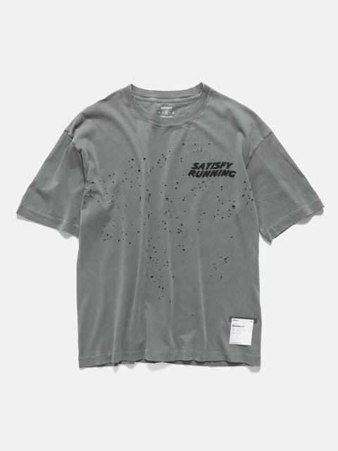 Satisfy MothTech™ T-Shirt #2 Faded Black, T-Shirts