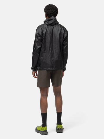 Satisfy Pertex® Diamond Fuse Windbreaker Black, Jackets