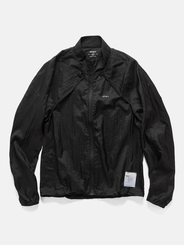 Satisfy Rippy Modular Windbreaker Black, Jackets