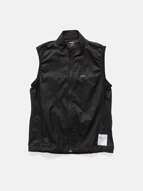 Satisfy Rippy Modular Windbreaker Black, Jackets