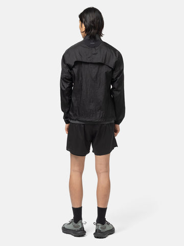 Satisfy Rippy Modular Windbreaker Black, Jackets