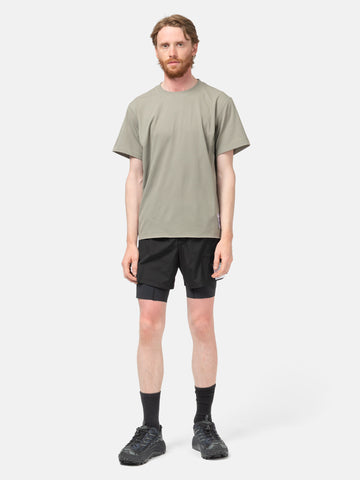 Satisfy FuzzFleece™ Octa™ T-Shirt Vetiver, T-Shirts