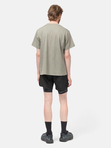 Satisfy FuzzFleece™ Octa™ T-Shirt Vetiver, T-Shirts