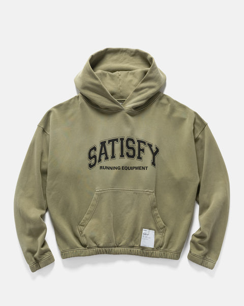 Satisfy SoftCell Hoodie Sun Bleached Military Olive, Hoodies