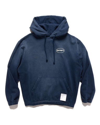 Satisfy Softcell Hoodie Sun Bleached Indigo, Sweaters