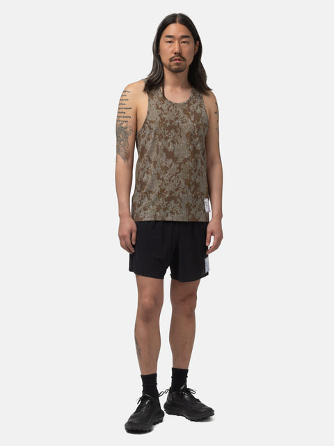 Satisfy Space-O Singlet Camo, T-Shirts