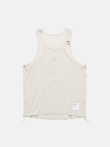 Satisfy Space-O Singlet Chalk, T-Shirts