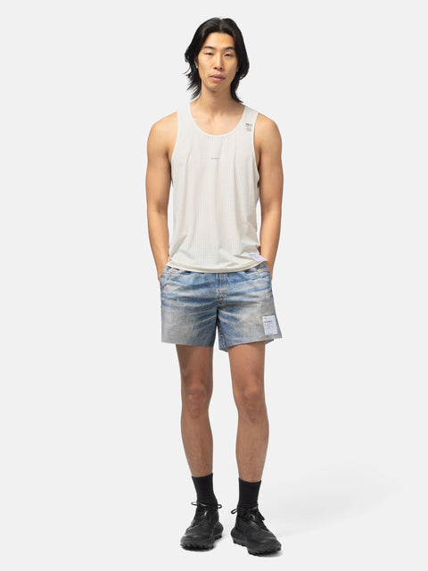 Satisfy Space-O Singlet Chalk, T-Shirts