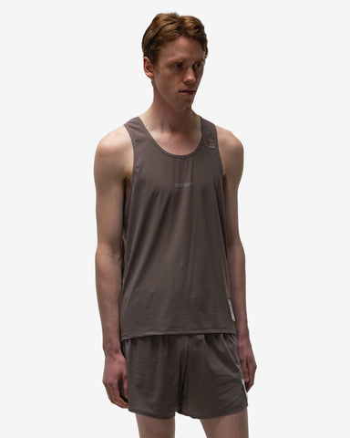 Satisfy Space-O Singlet Taupe, T-Shirts