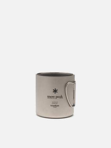 snow peak Ti-Double 450 Mug, Mugs