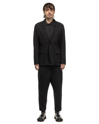 Sophnet. High Gauge Wave Stripe Standard 2Button Jacket Black, Outerwear