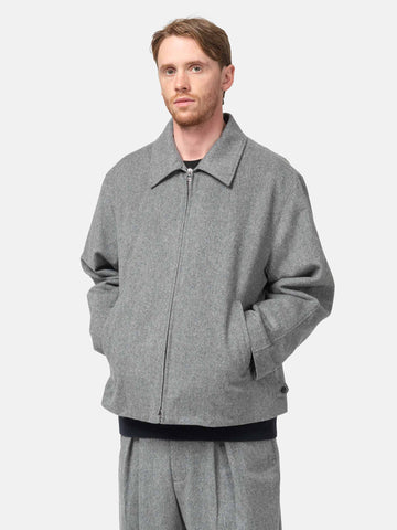 Ssstein-W-CA-Beaver-Zip-Short-Jacket-Grey-4