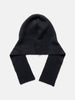 ssstein Wool/Alpaca Milled Knit Balaclava Black, Balaclavas