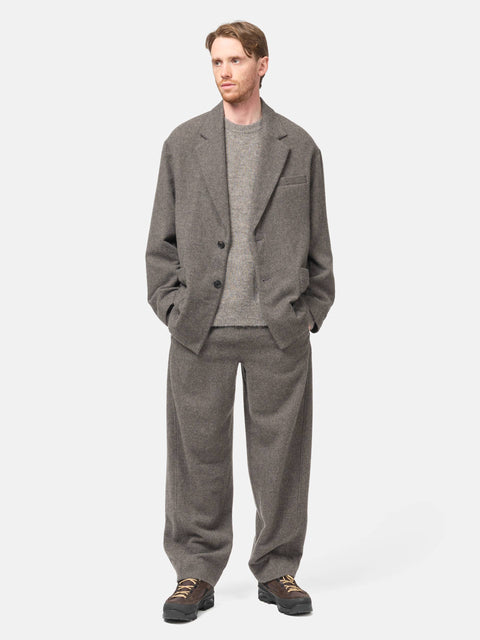 Ssstein-Wool-Cashmere-Fleece-Easy-Twist-Trousers-Grey-Brown-2