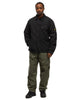 Stone Island 50 Fili Quilted-TC Shirt Jacket Black, Outerwear