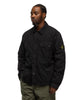 Stone Island 50 Fili Quilted-TC Shirt Jacket Black, Outerwear